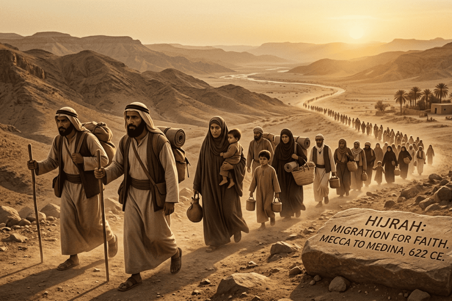 Blog thumbnail for Hijrah Meaning in Islam