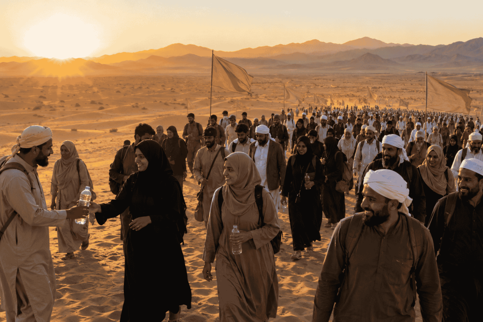 Blog thumbnail for How the Hijrah Walk Helps Turn Every Step Into Charity