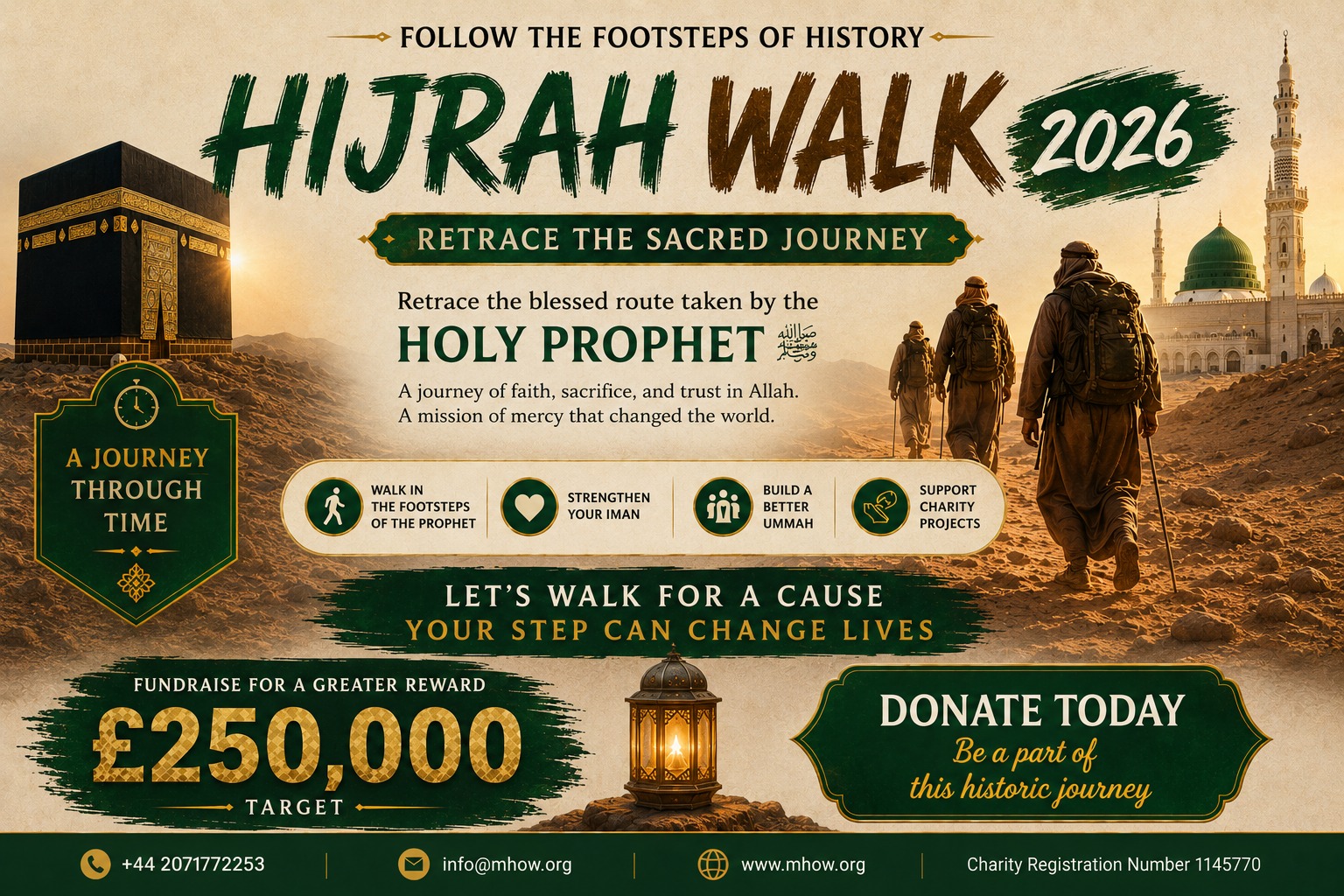 Hirah Walk 2026 banner